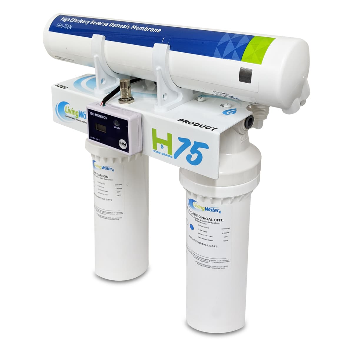 Living Water H75+ — front view